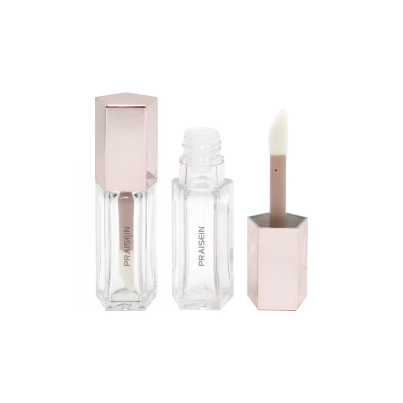 4ml 9ml large brush liquid blush tube cosmetic packaging plastic transparent lip gloss tubes