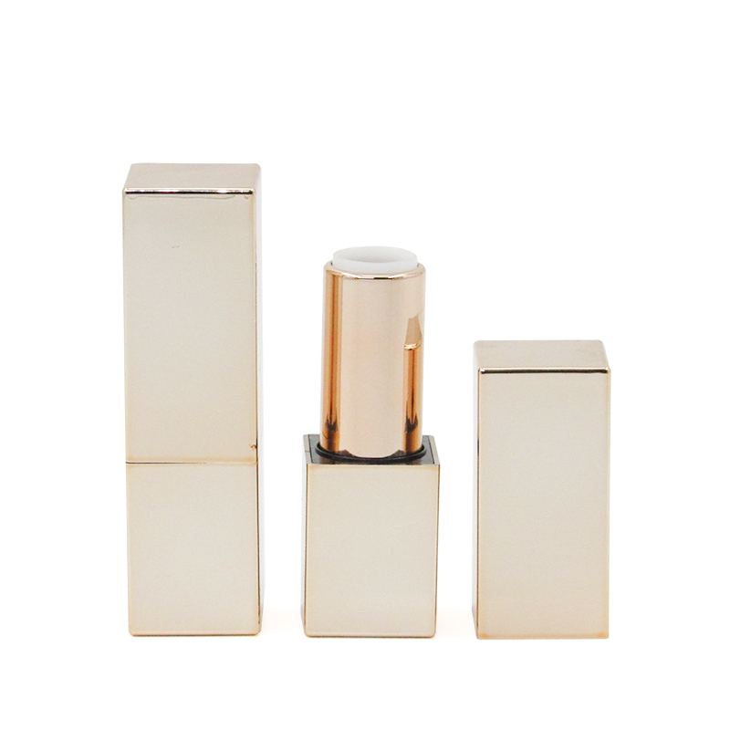 Wholesale square magnet lipstick tube container cosmetic packaging