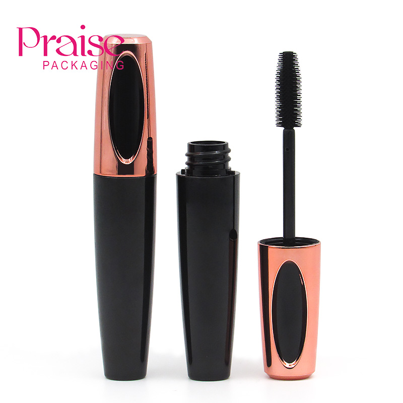 New design custom wholesale makeup plastic Mascara container empty cosmetic Mascara tube Packaging with brush