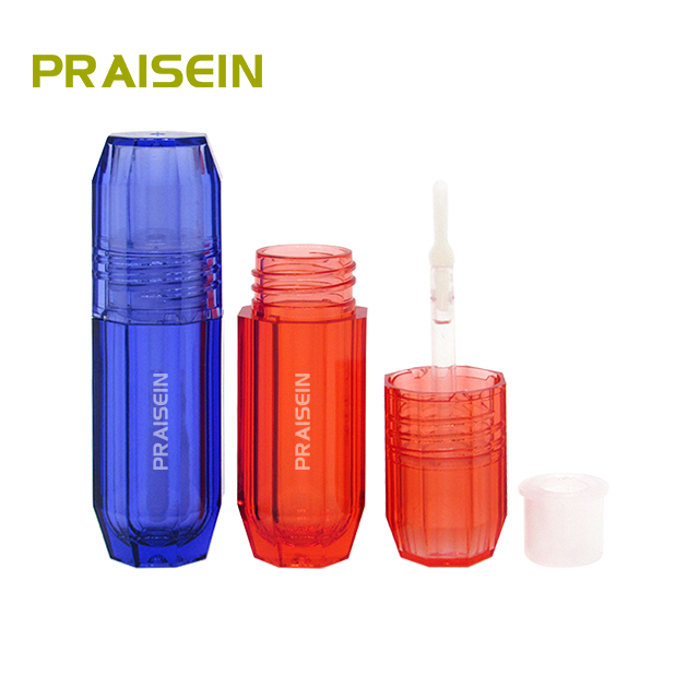 Private label cosmetics lip gloss container packaging custom 4ml high quality empty plastic lip gloss tubes