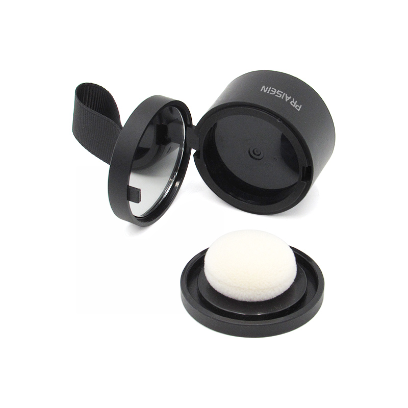 Custom Round Empty Hairline Powder Case with Puff ABS Plastic Contour Powder Box Makeup Packaging