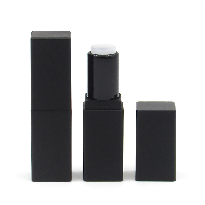 China wholesale makeup custom plastic mini lip stick container square empty lip stick tube cosmetic Vials packaging