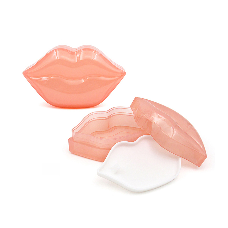 Cosmetics packaging factory price 80g lip mask container lip shape skin care container empty lip mask container