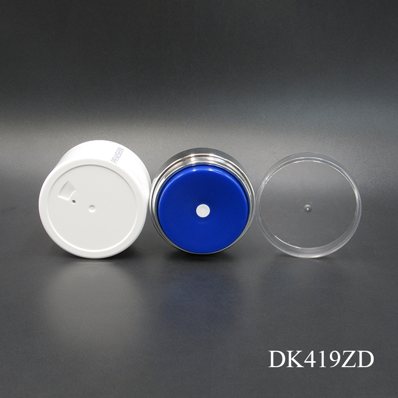 Airless Cosmetic Bottles 30ml Empty White Lotion Plastic Bottle for Skin Care Packaging