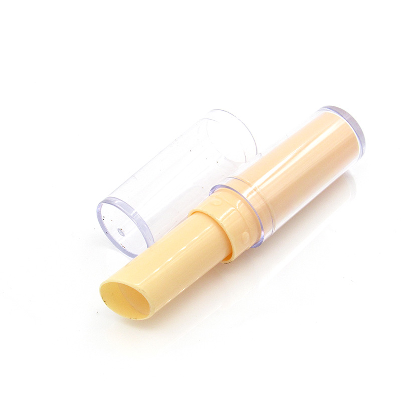 Wholesale custom design makeup plastic round lip balm container tubes