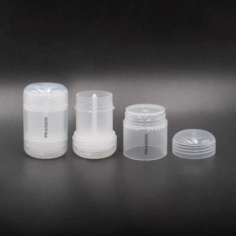 New no logo pink lip balm bottle lip care container wholesale 10g 15g round lip mask plastic jar