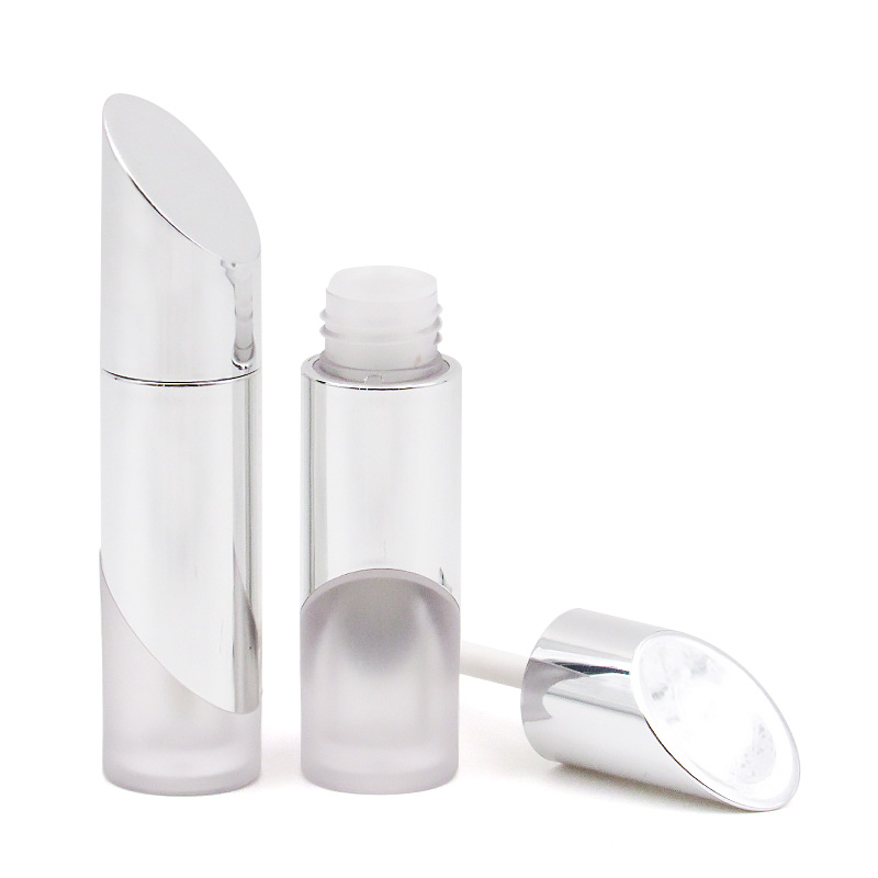 Wholesale custom new design Bottle body frosted & plastic empty makeup lip gloss lip stick tube container packaging processing