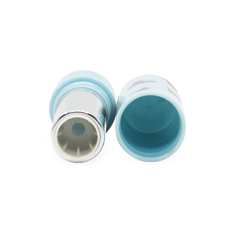 Specializing in the production and processing of cosmetics packaging, round plastic lipstick tube container with a rotating lid