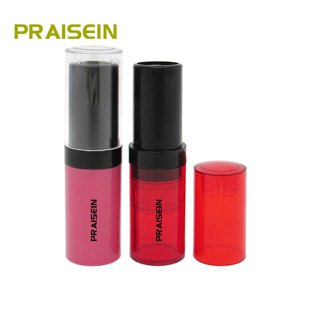 Cosmetics lipstick containers container private label red plastic round lipstick empty tubes refillable lipstick tube