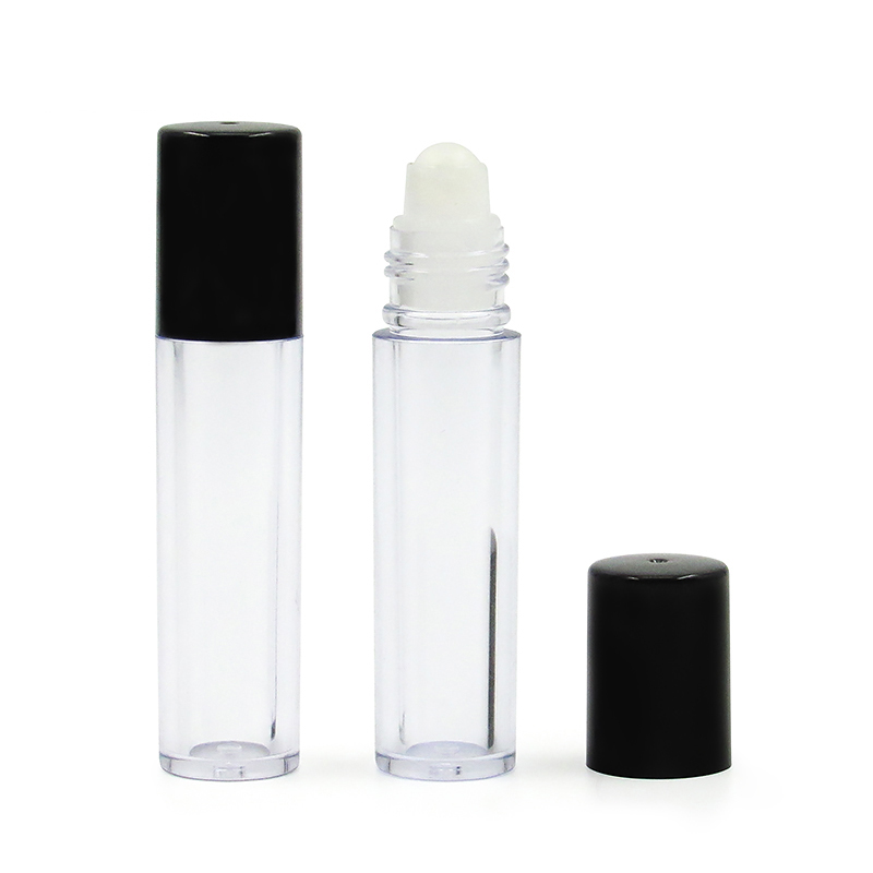 Cosmetic empty lipbalm tube container, 3.5ml/6ml plastic roller bottle for Essential Oils, China factory cheap price packaging