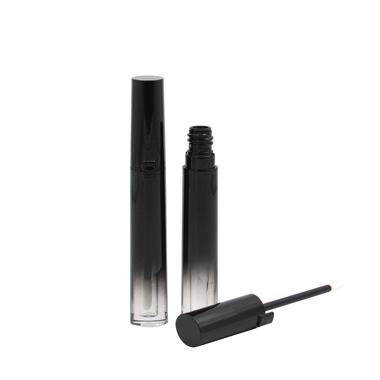 Wholesale factory High quality cosmetic empty lipgloss container lipglaze tube plastic packaging with brush