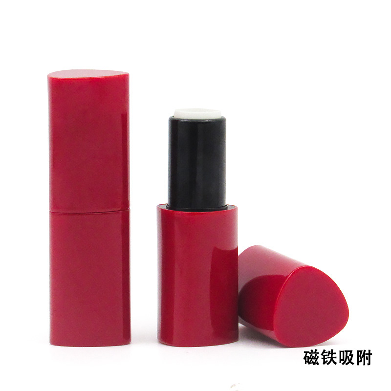 Factory Custom logo pattern plastic lipstick tube makeup packaging empty lipstick container with Magnetic