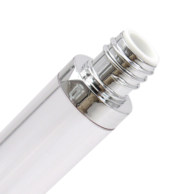 6ml refillable lip gloss tube, plastic empty transparent lip gloss round container cosmetic packaging free sample