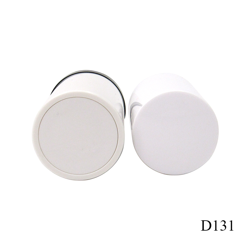 9g Lip balm plastic tube cosmetic packaging manufacturing wholesale white round concealer container with lid