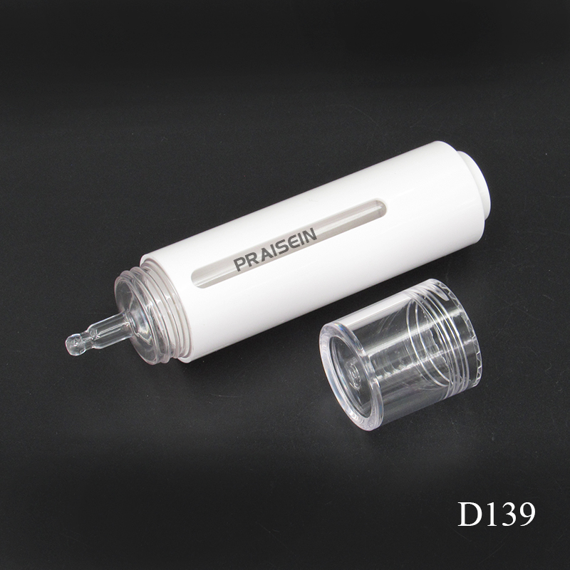 20ml Ultrasonic knife smear type water light needle tube custom round plastic essence container skin care packaging