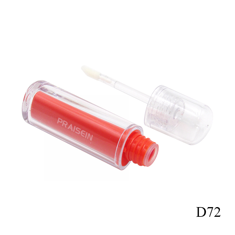 Wholesale private logo 4ml double wall lip glaze lip gloss tube container