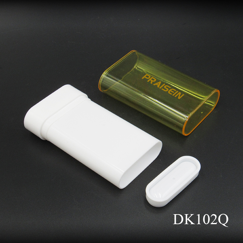 19g 0.67oz Rotating plastic sunscreen tube packaging empty cosmetics deodorant stick container