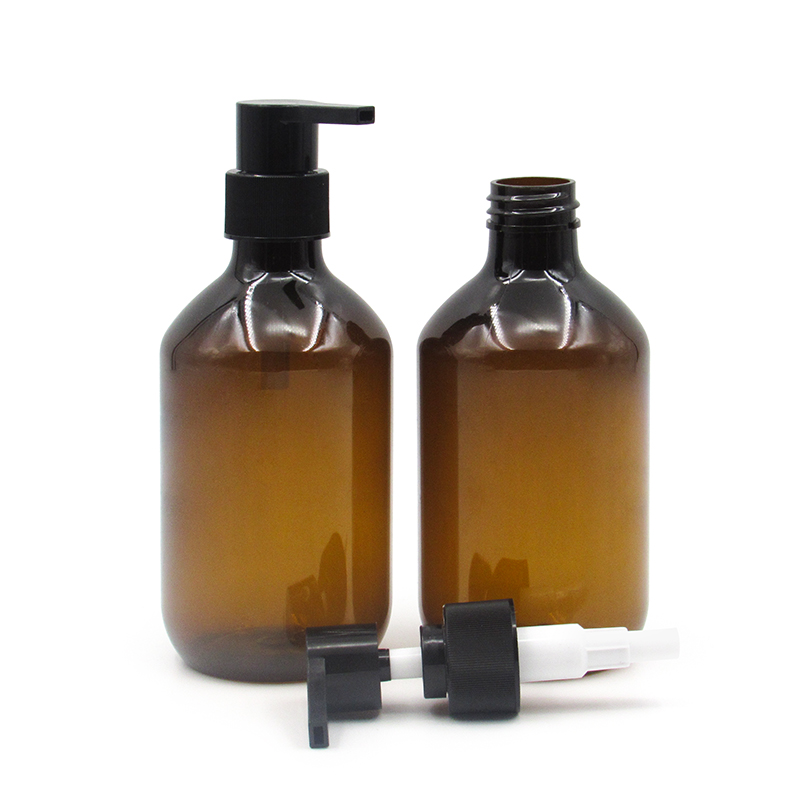 Factory price wholesale High capacity 350ml 500ml 800ml plastic Press type empty hair shampoo bottle with pump