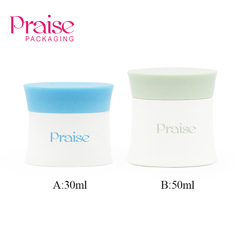 Packaging Customized 30ml/50ml empty cream jar, professional production of skin care products plastic container