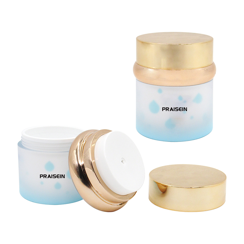 40g acrylic face cream jar 30ml 100ml transparent cosmetic empty lotion bottle plastic airless container packaging