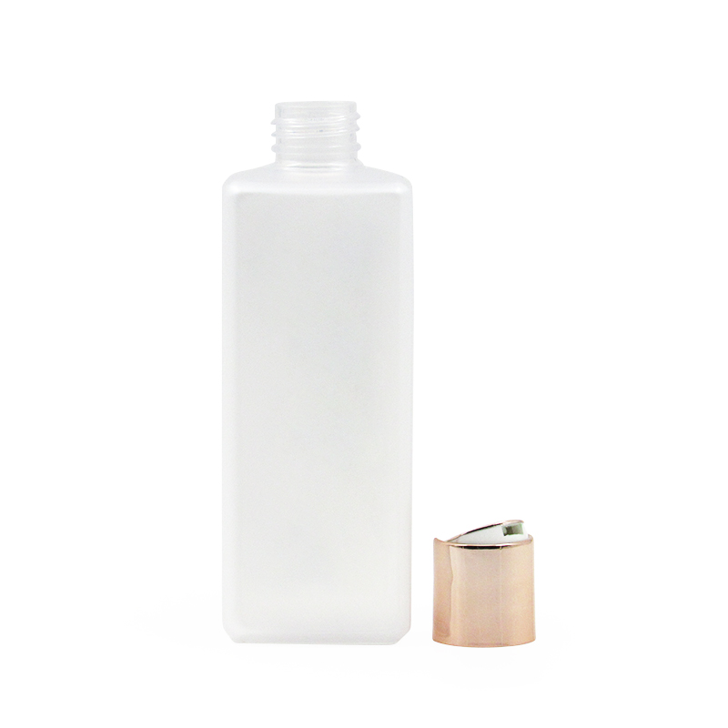 Professional customized cosmetics container and packaging 250ml square PET plastic toner bottle, makeup remover empty bottle