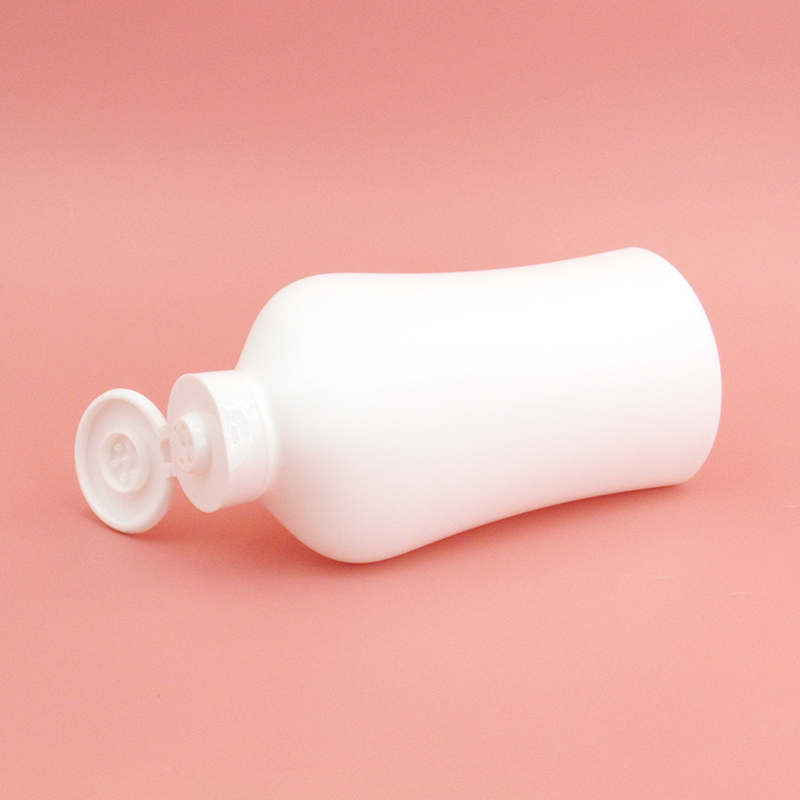 Wholesale 180ml/250ml/500ml empty cosmetics baby powder bottles, portable PE flip plastic powder container custom