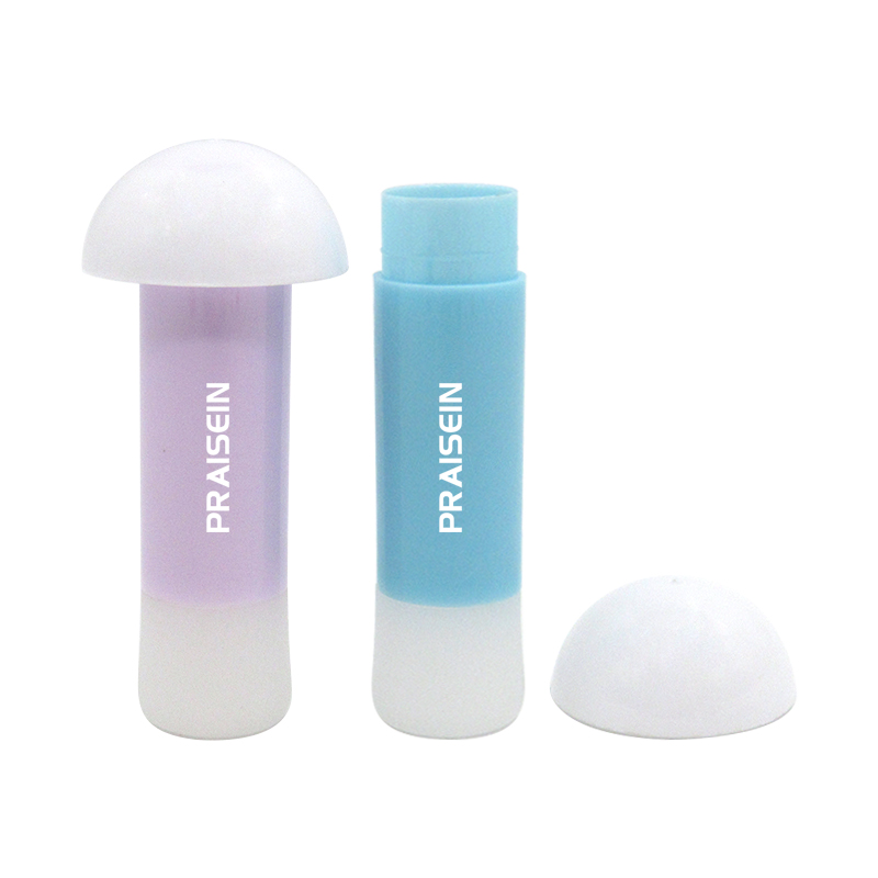 Colourful children's lip balm tube manufacturer wholesale bottom rotating round lip balm container cosmetic packaging