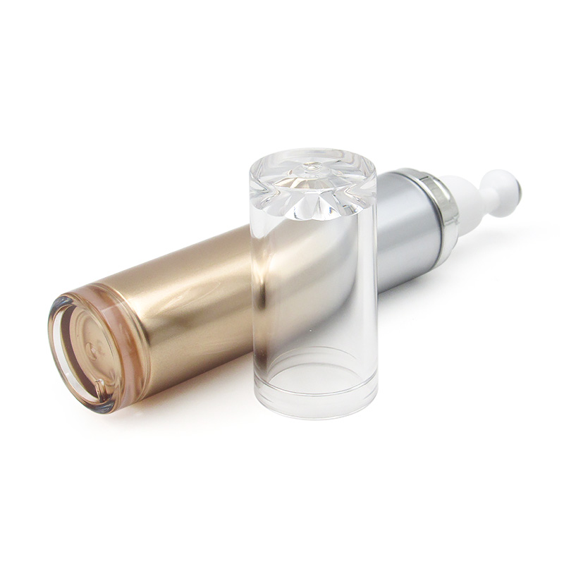 15/20ml skin care empty eye cream essence massage stick steel ball roller bottle, custom acrylic eye cream bottle packaging