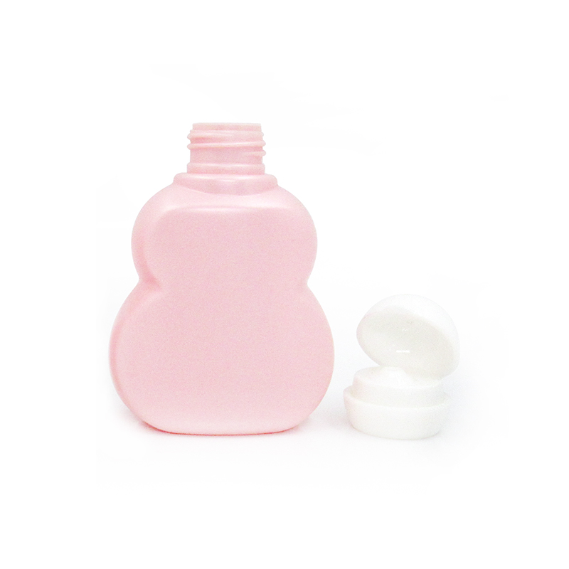 Cosmetic plastic bottle 120ml baby body lotion bottle, clamshell type empty hand cream container packaging