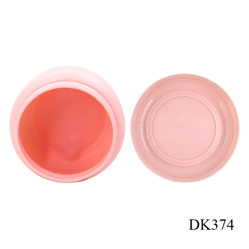 Factory outlet sales plastic cosmetic cream jar 280ml reusable round empty jar, body scrub container custom private label