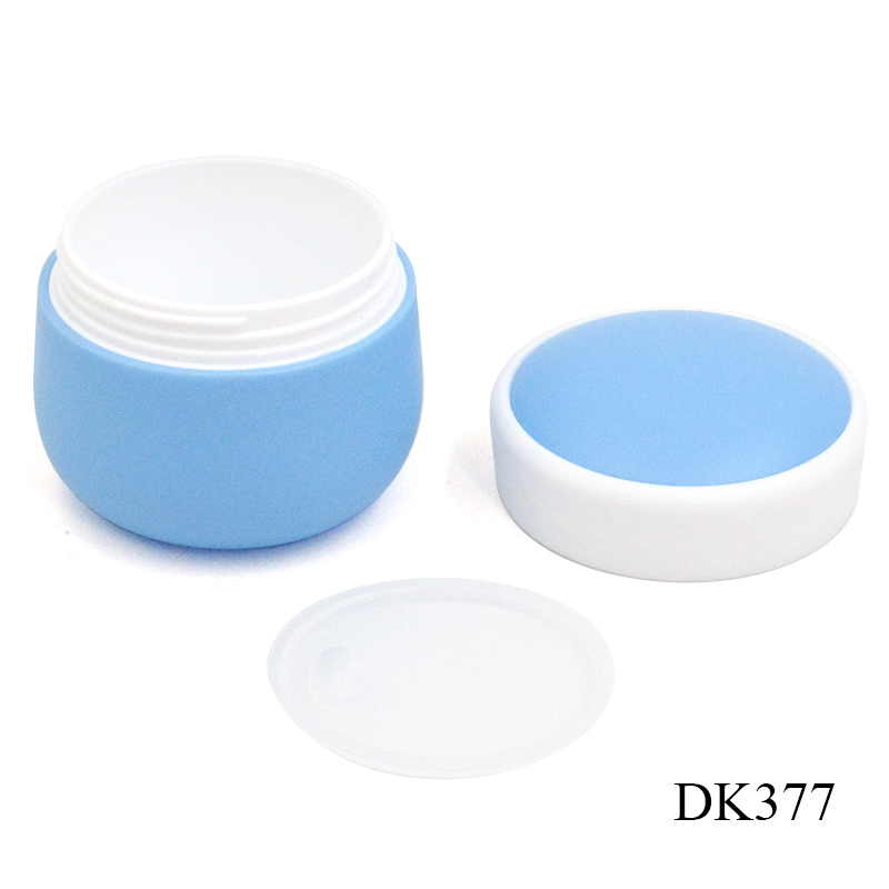 Wholesale plastic children cream jar 50g cosmetic container round wide-mouth face cream jars custom printing