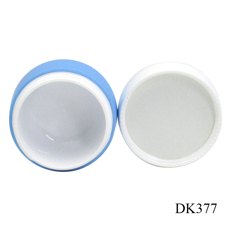 Wholesale plastic children cream jar 50g cosmetic container round wide-mouth face cream jars custom printing