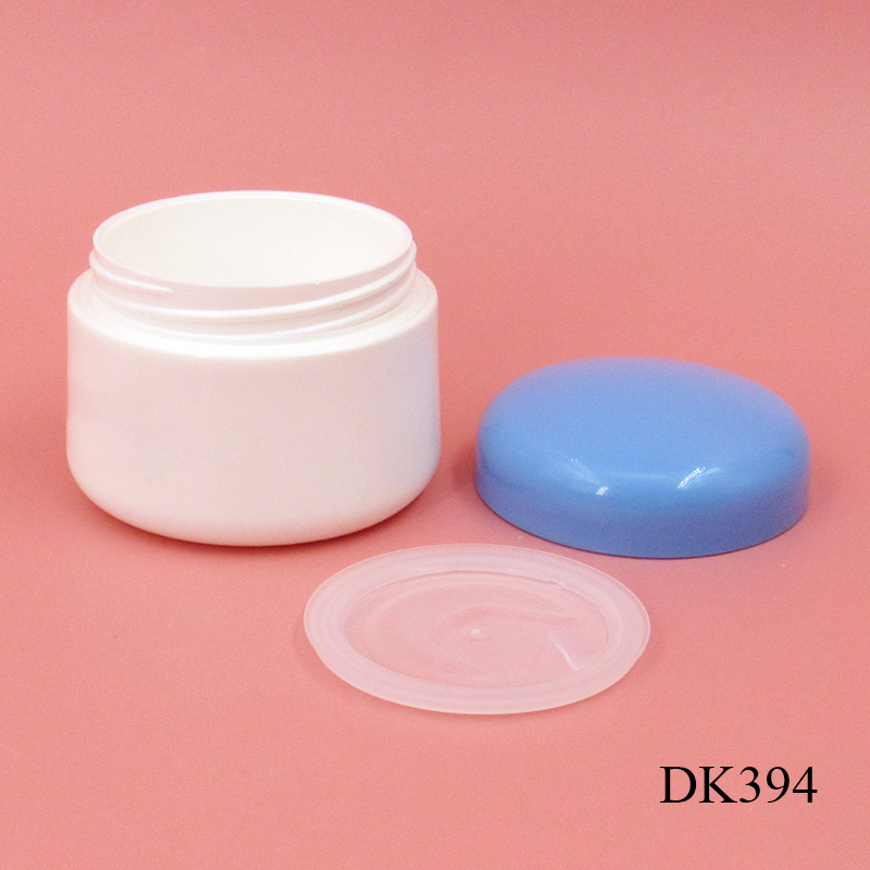 50ml round PP plastic cosmetic cream container packaging, children's moisturizer jar with lid custom sample