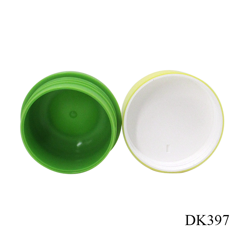 High quality plastic children's face cream container wholesale 50g round PP plastic wide mouth cream jar skin care packaging