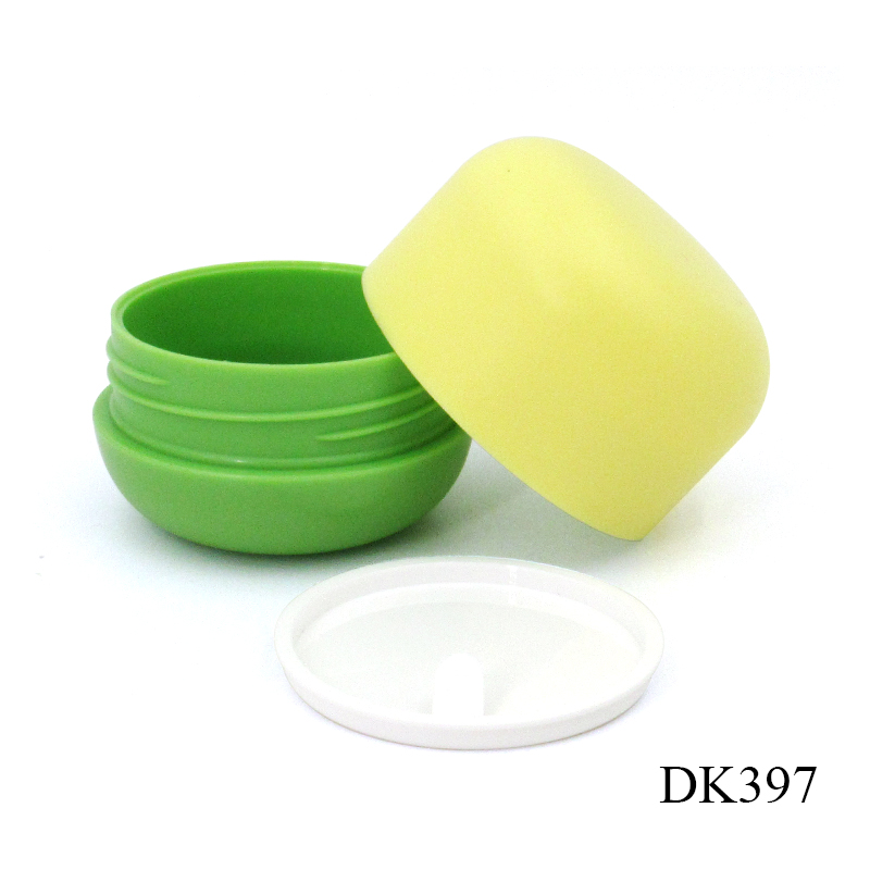 High quality plastic children's face cream container wholesale 50g round PP plastic wide mouth cream jar skin care packaging