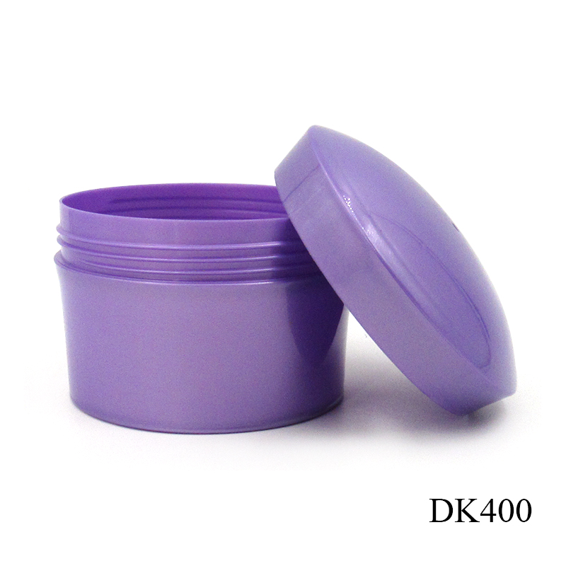 700g empty round plastic hair cream container custom large capacity conditioner wide mouth jar wholesale, support to take sample