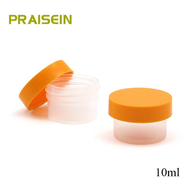 Cheap price mini jar 10ml Skin care basic packaging cans empty container plastic cream jar