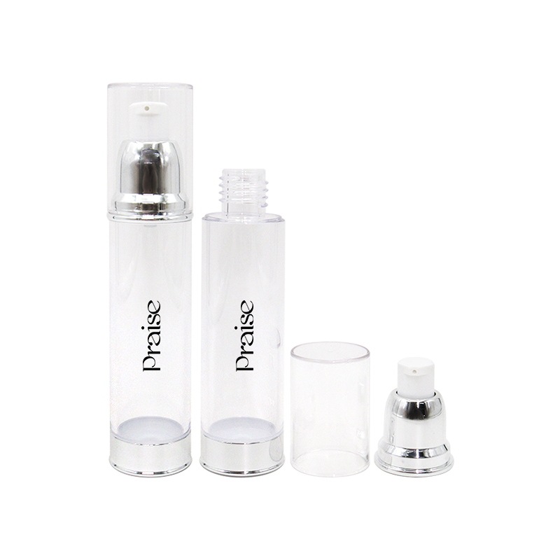 Travel portable lotion bottle separate Bottling 30ml/50ml empty circular plastic skin care essence container