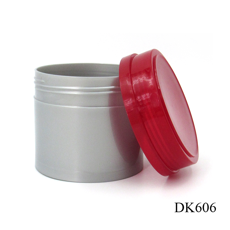 Professional supply plastic round cosmetic containers, 230ml wide mouth hair cream empty jars