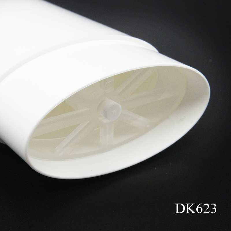 50g empty cosmetic packaging foundation tube, flat shape refillable deodorant stick container with rotating bottom