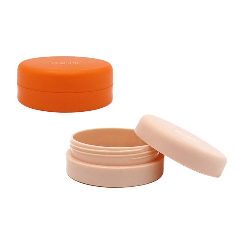 Free sample 15g cosmetics empty cream packaging round plastic face cream container skin care sample jar