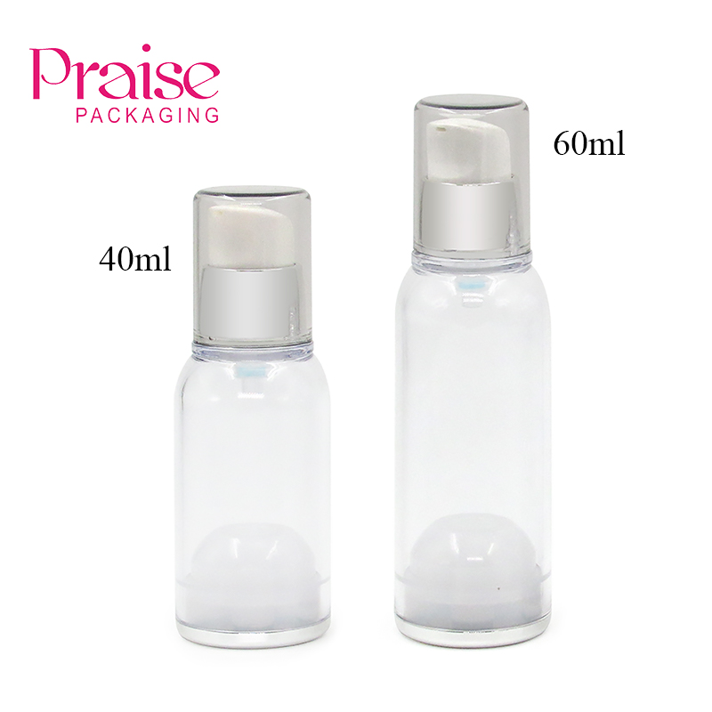 Wholesale High quality plastic skin care 40/60ml empty lotion bottle container, cosmetic jar cream, Essence bottle packaging