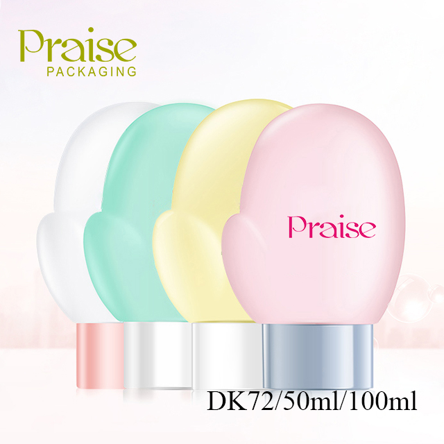 Custom 50ml 100ml cosmetic packaging face hand body cream tube