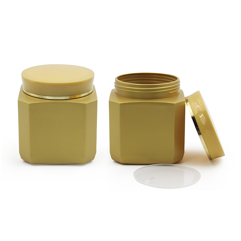 Wholesale Plastic Body cream container High capacity 700g empty Hair spray jar cosmetic packaging