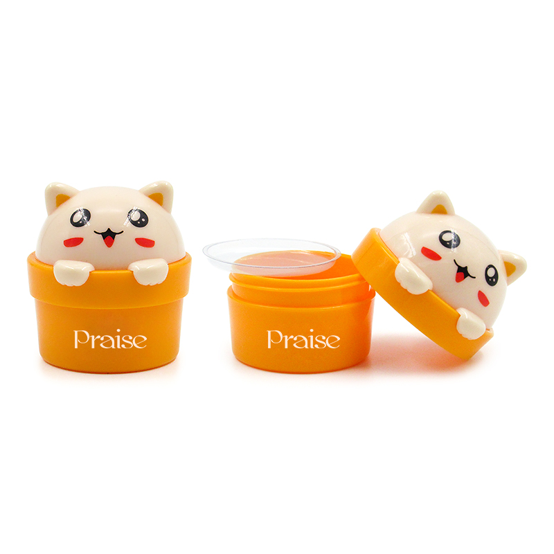 Custom 15/30/50g cute cartoon animal skin care empty cream jar packaging, Cosmetic plastic children's hand cream case