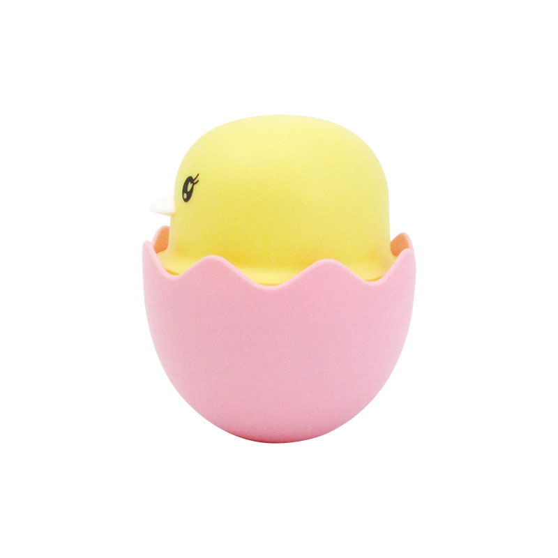 Cute little chicken shape children's face cream container, 50g environmental protection skin cream jar plastic packaging custom