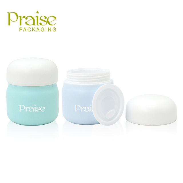 Factory custom skin care packaging round PP plastic children cream jar 50g moisturizer container wholesale