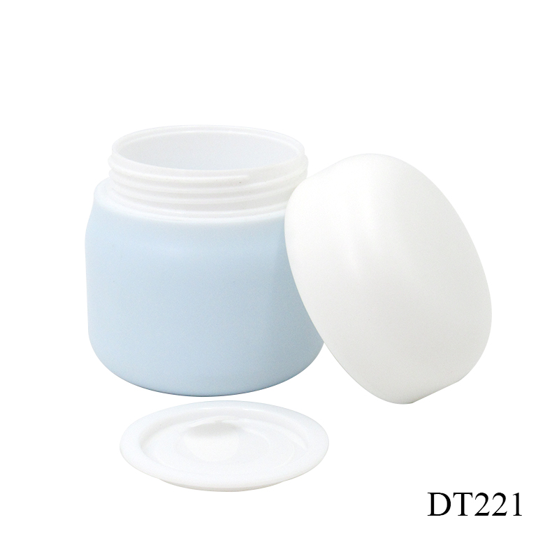 Factory custom skin care packaging round PP plastic children cream jar 50g moisturizer container wholesale