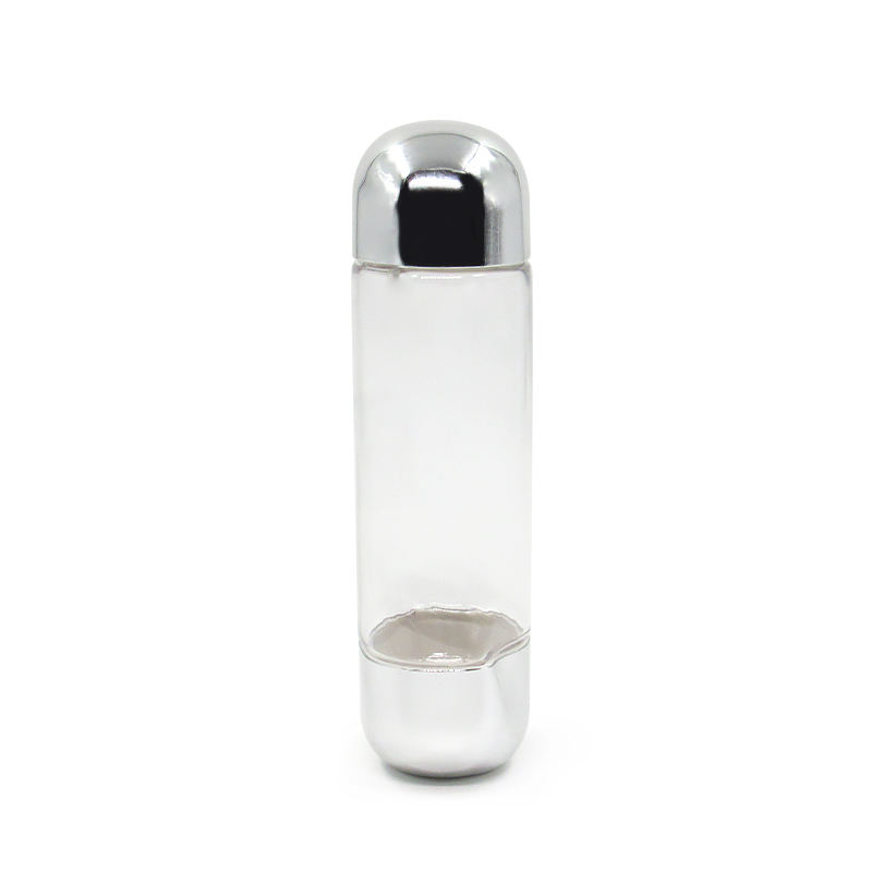 Factory wholesale irregular shape empty skin care plastic clear Toner bottle 180ml/200ml, beauty personal care, reusable bottle