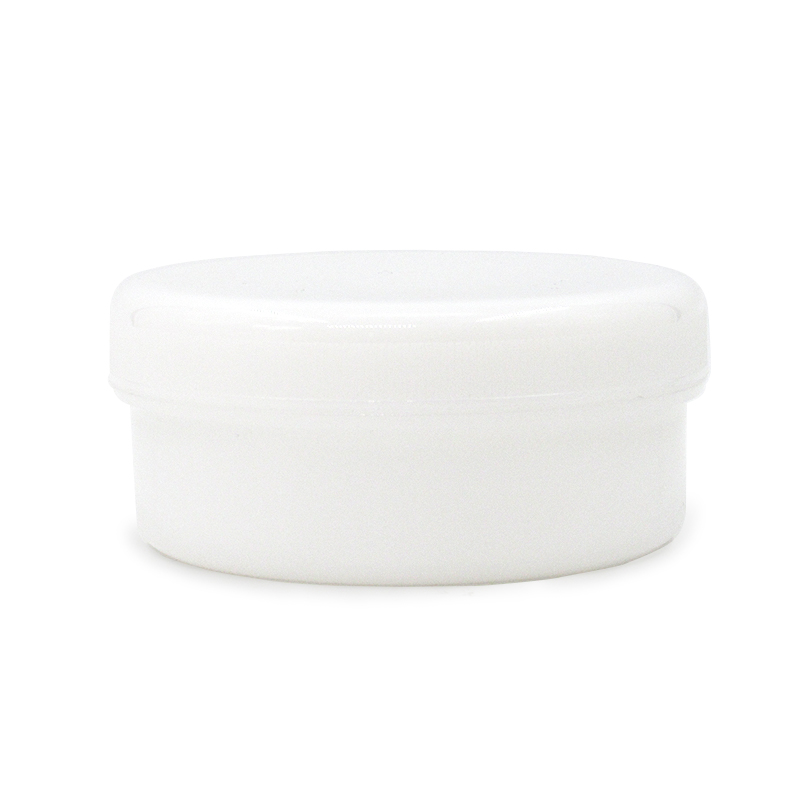 200g white round multipurpose cream container empty eye mask jar plastic skin care packaging Support custom processing